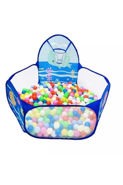 OEM Детски басейн с топки и баскетболен кош