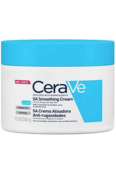 CeraVe SA Smoothing Cream 340g/12oz | Body Moisturiser for Smoother Skin