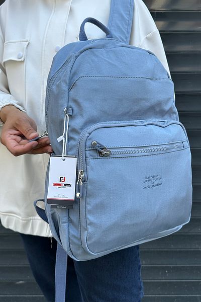 Just Polo Imported Clinker Fabric Women's Backpack and School Bag