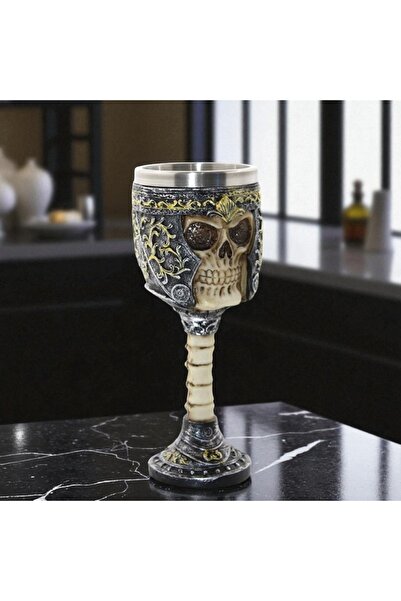 Kuzey Tacı كأس الفارس الجمجمة من الفولاذ المقاوم للصدأ بتصميم خاص VIP