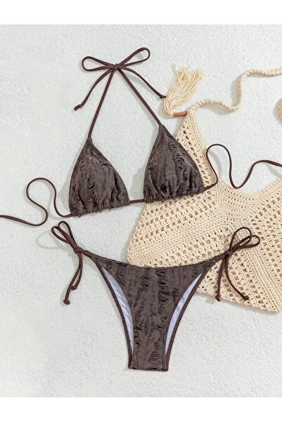 Lilly مجموعة بيكيني كاكاو ريب