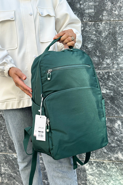 Just Polo Imported Clinker Fabric Women's Backpack and School Bag