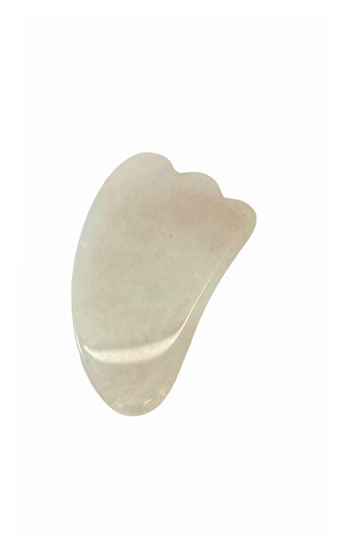 Beyisa Doğal Taşlı Pembe Kuvars Goasha Taşı Masaj Aleti