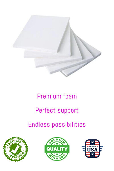 ISAVELA Premium Quality Lipo Foam5 Sheets Pack Post Surgery for Flattening Abdominal Compression(LPF05)