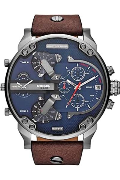 Diesel Mr. Daddy 2.0 Men's Dial Stainless Steel Band Watch Analog, Japanese Quartz Movemen DZ7314