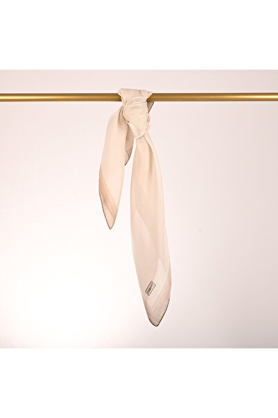 PİRAMİT Κεχριμπαρένιο ριγέ κασκόλ