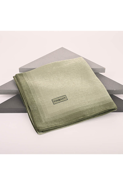 PİRAMİT Kehribar Çizgili Eşarp