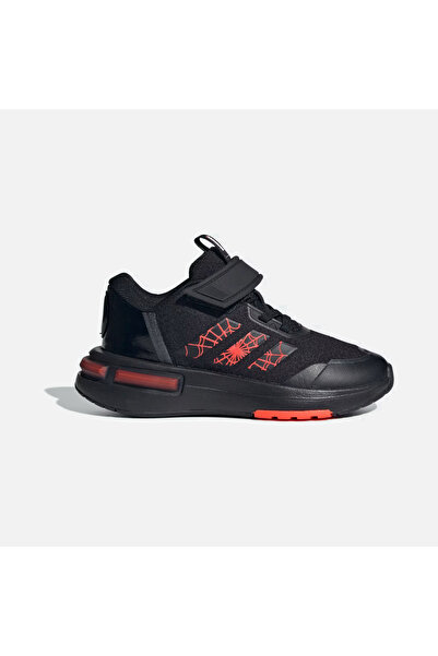 adidas Boy's Black Walking Shoes - MARVEL SPIDEY Racer EL K
