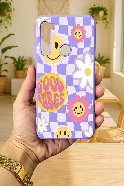Vip Case حافظة Xiaomi Redmi Note 8 GOOD VIBES من السيليكون الممتص للصدمات من المطاط الكلاسيكي المحمي277
