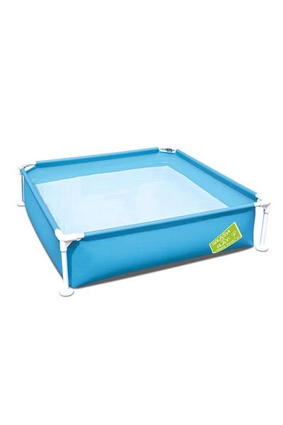 BESTWAY حوض سباحة بإطار للأطفال 1.22 متر × 1.22 متر × 30.5 سم - سهل التركيب، مناسب للأنشطة الخارجية. 5 سم