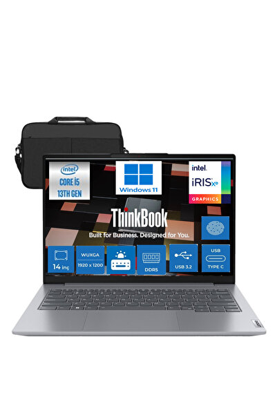 LENOVO ThinkBook 14 G6 Intel Core i5-13420H 16 GB 512 GB SSD UHD 14" WUXGA Wi...