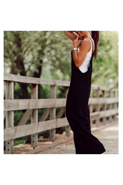 Trendusfashion Aerobin Wide Leg Jumpsuit (Including Inner White Blouse)