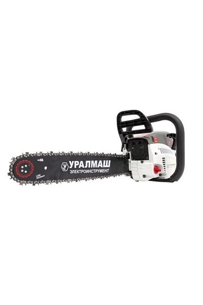 Uralmash Drujba pe benzina motofierastrau cu lant, Campion, 6CP, 2 lame de 40cm si 2 lanturi