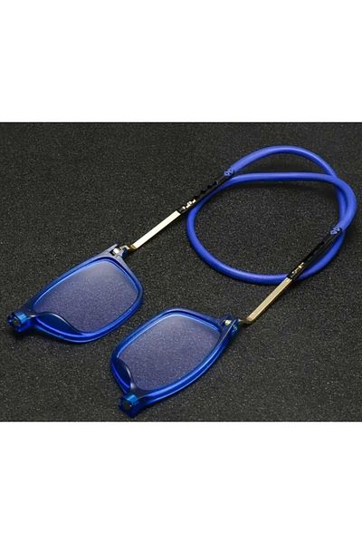 Vinaldi Plus Vinaldi Vi613 Unisex Magnetic Blue Light and Near Reading Glass Attachable Glasses