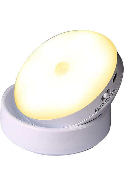 Generic USB Rechargeable Motion Sensor Cabinet Light - Magnetic Base, Detachable From Base - Auto Turn-off
