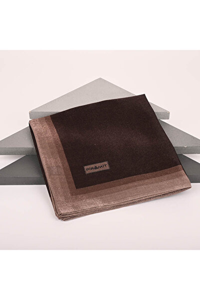 PİRAMİT Κεχριμπαρένιο ριγέ κασκόλ