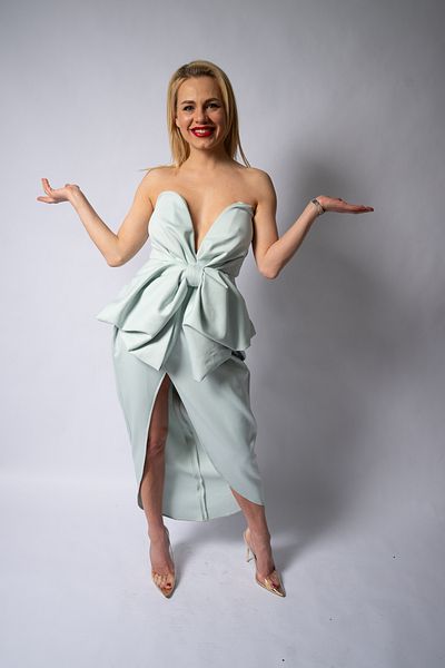 ASOS Rochie Verde Glacé
