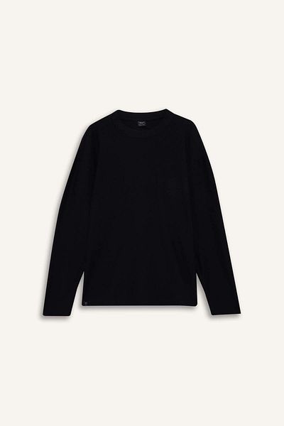 DeFacto Boxy Fit Crew Neck Long Sleeve T-Shirt E8437Ax25Au