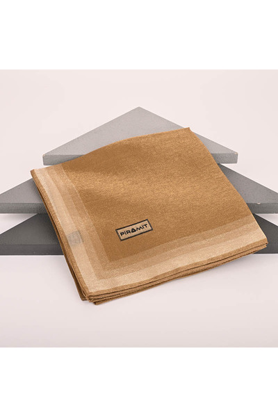 PİRAMİT Amber Striped Scarf