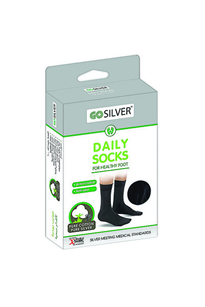 Gosilver Go Silver Daily Socks Black 43/46