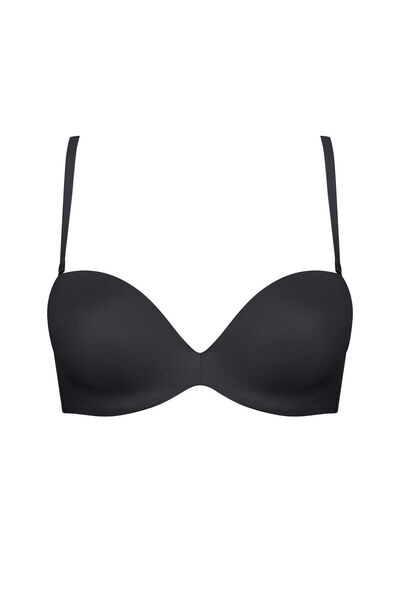 Triumph Stepy Soft bra with removable straps, sponge and underwire, Triumph, 85B EU, black