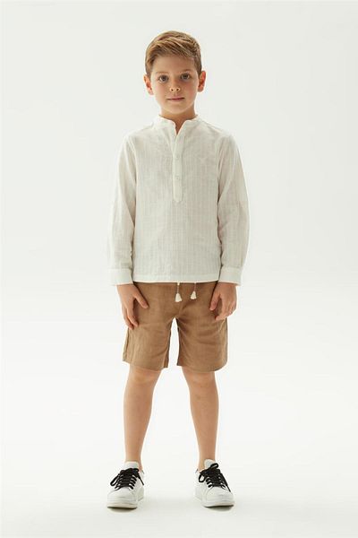 Nebbati Boy White Shirt