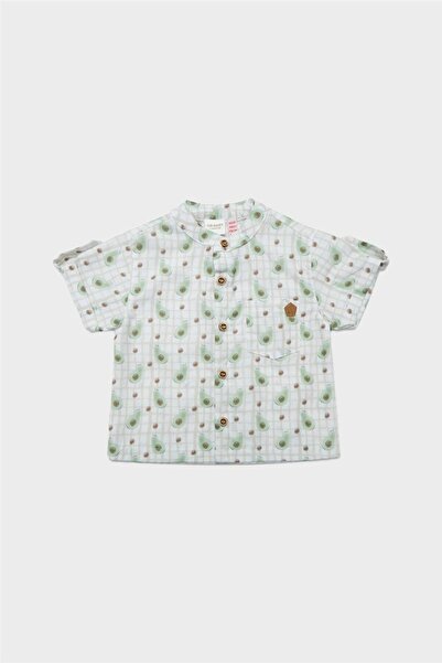 Layette Baby Boy Patterned Shirt