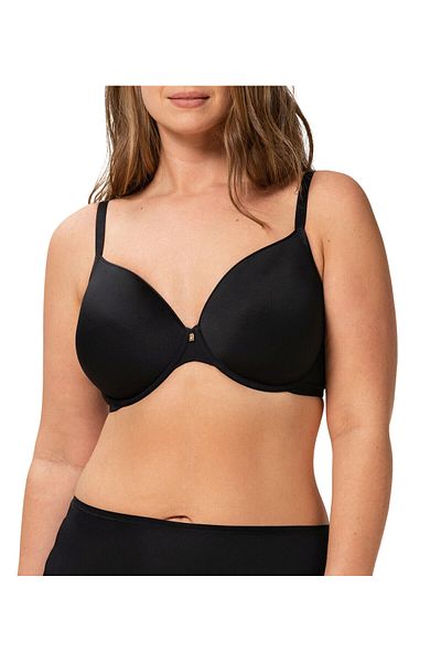 Triumph Body Make-Up Essentials bra, half cup, with foam and underwire, Triumph, 85B EU, black