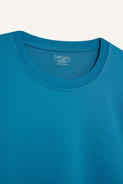 DeFacto Tricou oversize cu mânecă scurtă cu decolteu rotund X3926AZ25SP