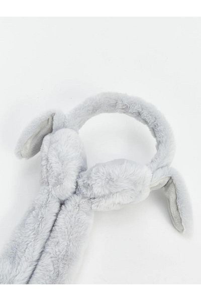 LC Waikiki Lcw Accessories Girl's Plush Headphones with Ear Detail (W5)
