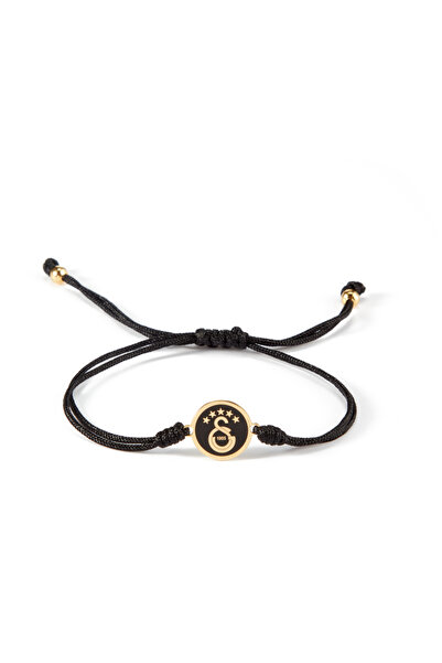 GSStore Galatasaray 5 Yıldızlı Bronz Mineli İp Bileklik U251494