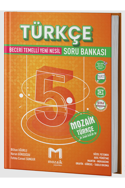 Evrensel İletişim Yayınları 5.Sınıf Mozaik Türkçe Soru Bankası / Beceri Temel...