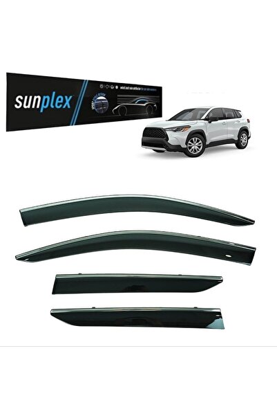 Genel Markalar Sunplex Kromlu Cam Rüzgarlığı Toyota Corolla Cross 2022-2025 i...