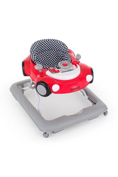 FEEDO Premergator, Feedo, Pliabil, Cu panou de joaca inclus, Cu inaltime regl...