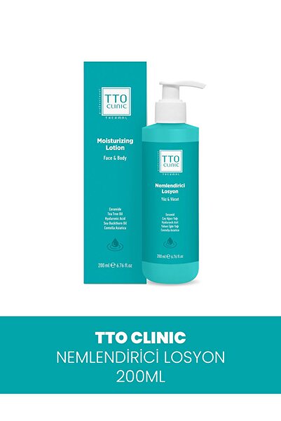 TTO Clinic Nemlendirici Losyon 200ml (seramid Cay Ağacı Yağı Centelle )
