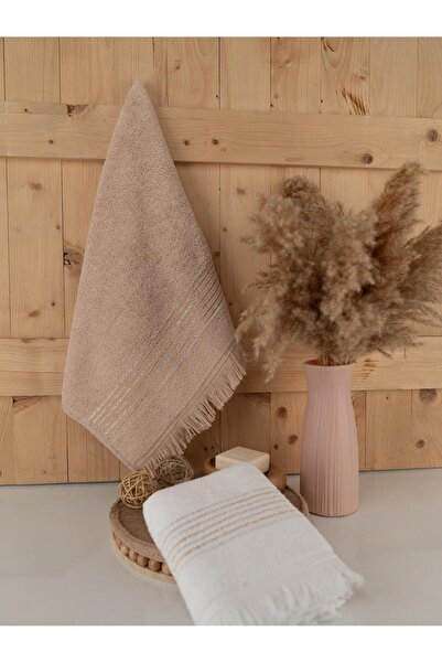 Baveno Бавовняний подвійний 50x80 см смугастий кольоровий сучасний набір рушників