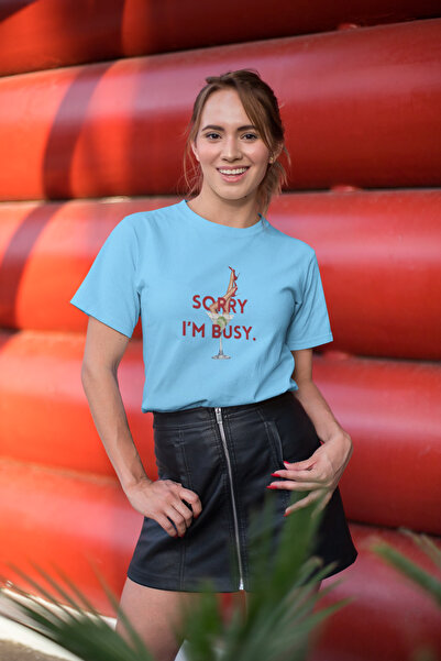 Butik Συγγνώμη, είμαι απασχολημένος/α, Μπλουζάκι με στάμπα / Γυναικείο πολύχρ...