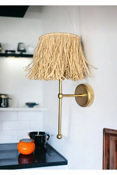 luxury modern aydınlatma GOLD RAFYA APLİK BOHEM APLİK ELEKTİRİKLİ