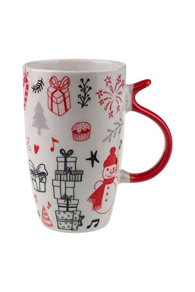 OEM Ceramic Mug with Christmas Drawings - Snowman
