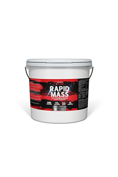 Natural Plus Rapid Mass 4kg, aroma snikers-Mass Gainer