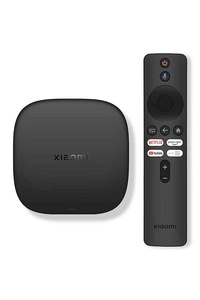 Xiaomi جهاز شاومي تي في بوكس إس الجيل الثالث - دقة 4K UHD جوجل تي في ذاكرة 32 جيجابايت دولبي فيجن واى فاى 6