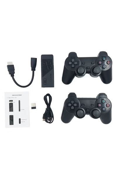 Alpha x 4K Retro Multiplayer GameStick Latest Edition With 2 Controllers