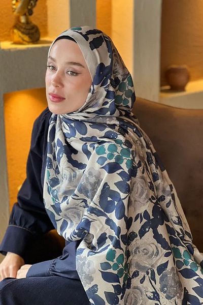 Tesettür Diyarı Verd Model Lina șal