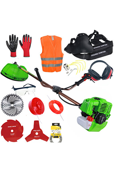 OEM Σετ Motococoasa, Fresco Italy, Επαγγελματικό, 7,2 HP, 10000 RPM, 58 CC, ε...