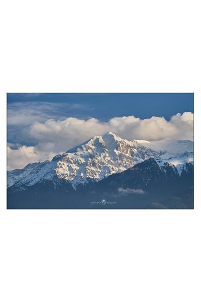 RsStyle Print Canvas Painting - The Greatness of Nature – The Purity and Strength of the Mountains, 120x80 cm