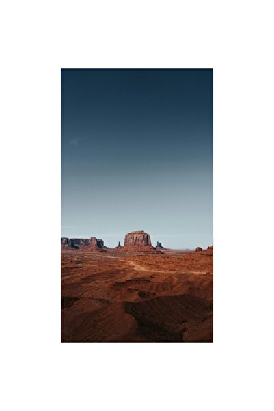 OEM Tablou Canvas, Rocile tacute ale desertului vast, 50 x 90cm