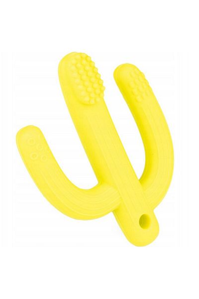 GiliGums Teething toy, Giligums, Cactus, For gum massage, Silicone BPA free, 3 months+