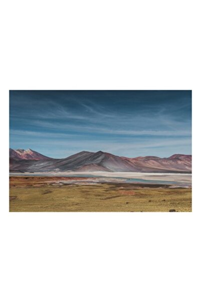 OEM Pictură pe pânză - „Serenitate montană sub cer senin”