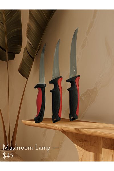 Rovitech Set profesional de cuțite pentru filetare, dezosare carne și pește, 3 piese