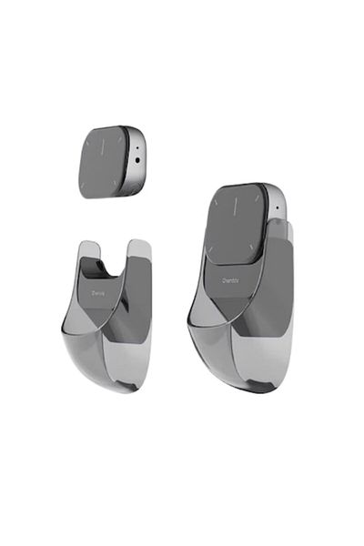 OEM Mouse inteligent multifuncțional, gri, wireless cu înregistrare vocală, Bluetooth/USB